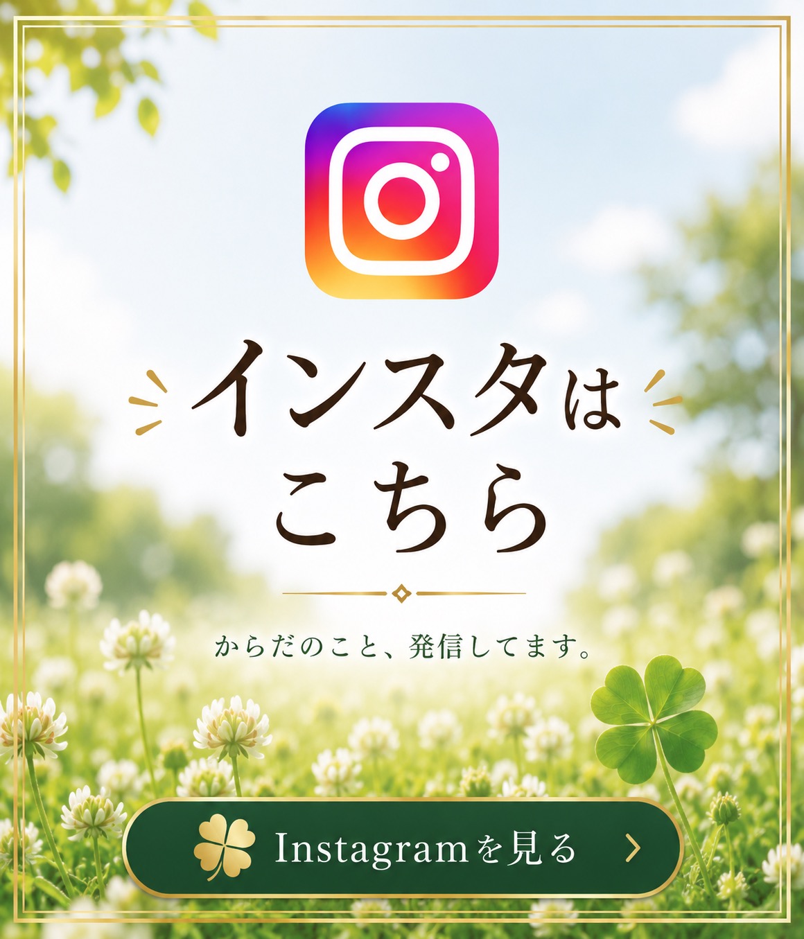 インスタグラムはこちら